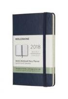 Opakowanie Kalendarz tygodniowy 12MP tw. szafirowy MOLESKINE