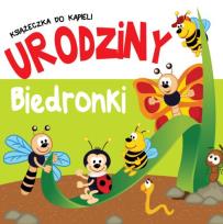 Okładka książki Kąpielowa z zakładkami - Urodziny Biedronki