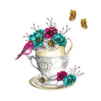 Opakowanie Karnet Swarovski kwadrat CL0330