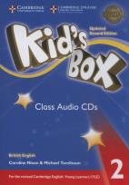 Opakowanie Kids Box 2 Class Audio 4 CDs