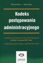 Okładka książki Kodeks postępowania administracyjnego