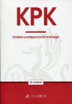 Okładka książki Kodeks postępowania karnego