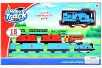 Opakowanie Kolejka plastikowa z akcesoriami 15el