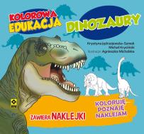 Okładka książki Kolorowa edukacja - Dinozaury