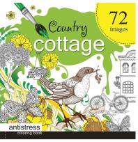 Opakowanie Kolorowanka antystresowa Country cottage