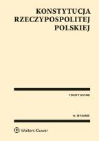 Okładka książki Konstytucja Rzeczypospolitej Polskiej