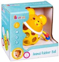 Opakowanie Kula gumowa Bam Bam z grzechotką mysz 383723