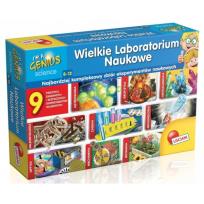 Opakowanie Mały Geniusz. Wielkie laboratorium naukowe 9w1
