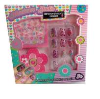 Opakowanie Manicure studio naklejki do paznokci kwiatki