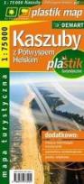 Okładka książki Mapa 1:75 000 Kaszuby z Półwyspem Helskim DEMART