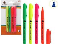 Opakowanie Marker fluorescencyjny 4szt.