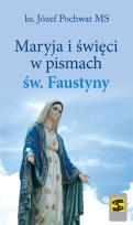 Okładka książki Maryja i święci w pismach św. Faustyny