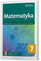 Okładka książki Matematyka SP 7 Podręcznik OPERON