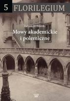 Okładka książki Mowy akademickie i polemiczne