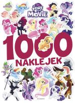Okładka książki My Little Pony The Movie 1000 naklejek