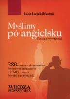 Okładka książki Myślimy po angielsku + mp3