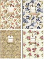 Opakowanie Notatnik ozdobny A4 120 stron kratka mix wzorów