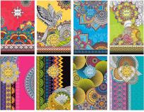 Opakowanie Notatnik ozdobny B6 80 stron linia mix wzorów