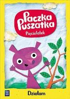 Okładka książki Paczka Puszatka. Pięciolatek Działam WSiP
