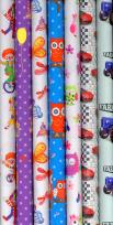 Opakowanie Papier do pakowania prezentów wzór dziecięcy 200x70 /80gram./ MIX WZORÓW