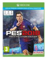 Opakowanie PES 2018 Premium Xbox One