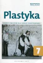 Okładka książki Plastyka SP 7 Zeszyt ćwiczeń OPERON