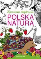Okładka książki Polska natura Kolorowanki antystresowe