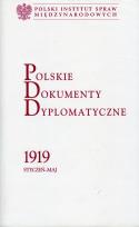 Opakowanie Polskie Dokumenty Dyplomatyczne 1919 styczeń - maj