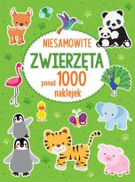 Okładka książki PONAD 1000 NAKLEJEK Niesamowite zwierzęta