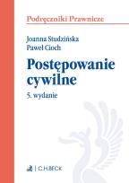 Okładka książki Postępowanie cywilne Podręczniki