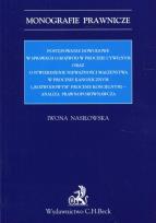 Okładka książki Postępowanie dowodowe w sprawach o rozwód w procesie cywilnym oraz o stwierdzenie nieważności małżeństwa w procesie kanonicznym