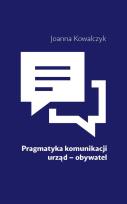 Okładka książki Pragmatyka komunikacji urząd Obywatel