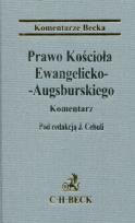 Okładka książki Prawo Kościoła Ewangelicko-Augsburskiego Komentarz