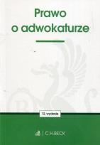 Okładka książki Prawo o adwokaturze