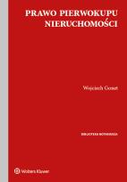Okładka książki Prawo pierwokupu nieruchomości