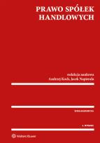 Okładka książki Prawo spółek handlowych