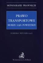 Okładka książki Prawo transportowe morze ląd powietrze