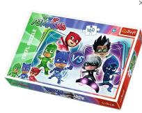 Opakowanie Puzzle 160 Pidżamersi kontra złoczyńcy