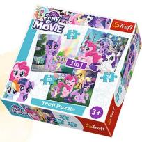 Opakowanie Puzzle 3w1 My Little Pony Magia przyjaźni