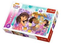 Opakowanie Puzzle 60 Taniec i muzyka Viacom Dora TREFL