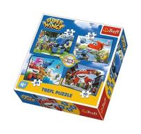 Opakowanie Puzzle Super Wings Odlotowa paczka 4 w 1