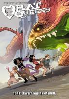 Okładka książki Rat Queens Tom 1 Magią i Maskarą