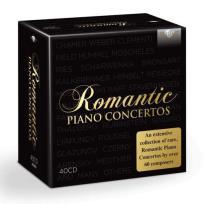 Okładka książki ROMANTIC PIANO CONCERTOS 40CD