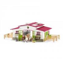 Opakowanie Stajnia z różowym dachem i akcesoria