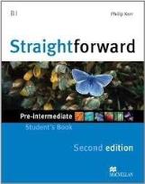 Okładka książki STRAIGHTFORWARD 2ND PRE-INT SB-MACM