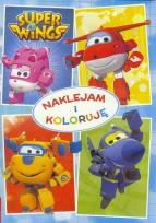 Okładka książki Super Wings. Naklejam i koloruję