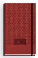 Opakowanie Terminarz 2018 Claret bordowy