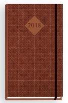 Opakowanie Terminarz 2018 Claret brązowy