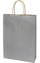 Opakowanie Torba prezentowa średnia Eko srebrna