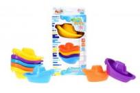 Opakowanie Water Fun 4 sztuki łódek do kąpieli.